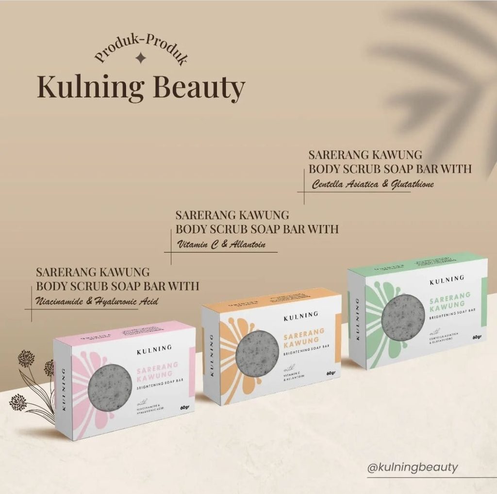 sabun sarerang kawung adalah sabun kecantikan dari kulning beauty
