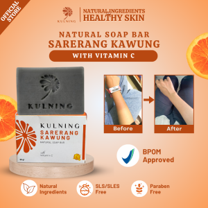 Sabun Orange Sarerang Kawung (Vitamin C) - BPOM Sabun NA18260500736