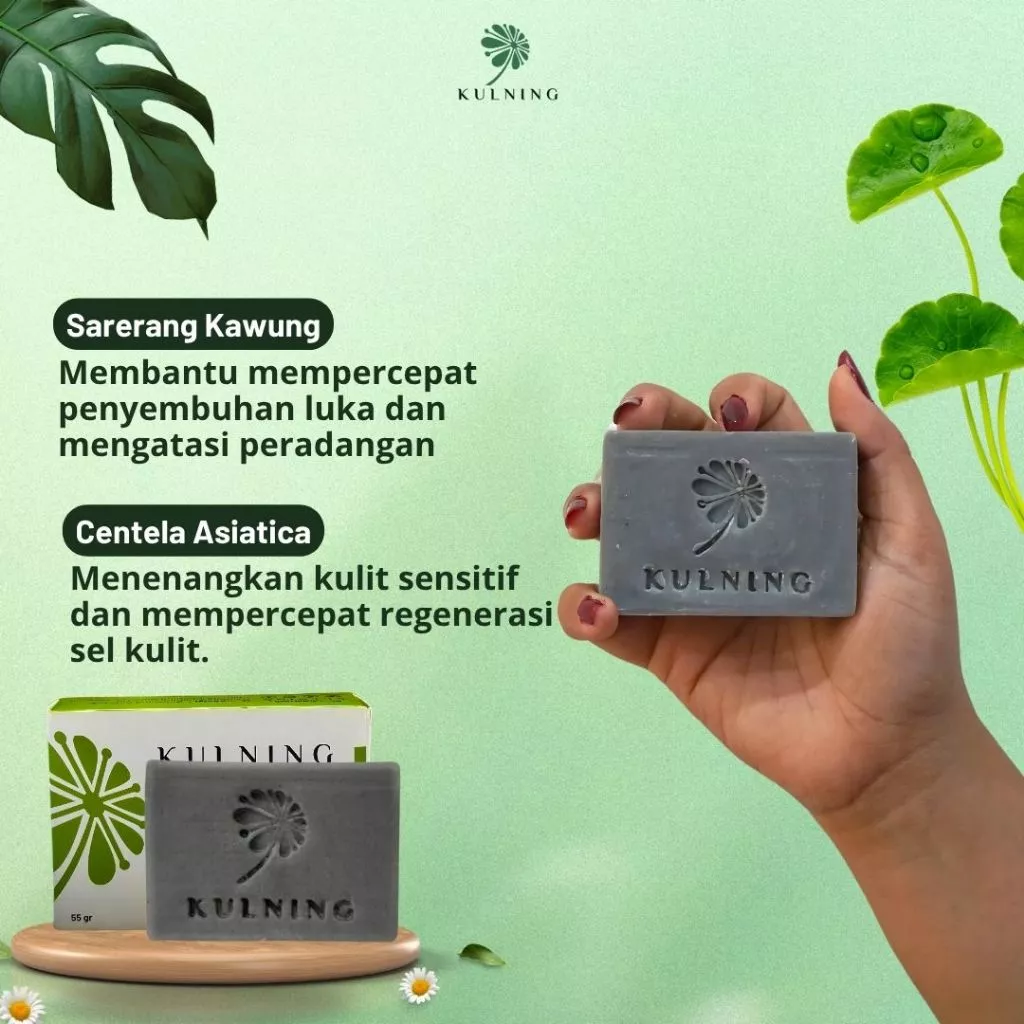 Kulning Sabun Sarerang Kawung Hijau - Gambar 3