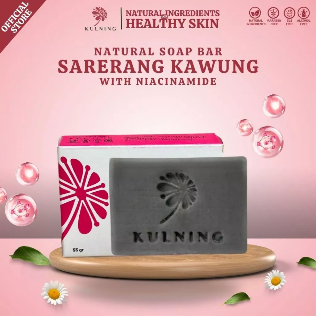 Kulning Sabun Sarerang Kawung Pink