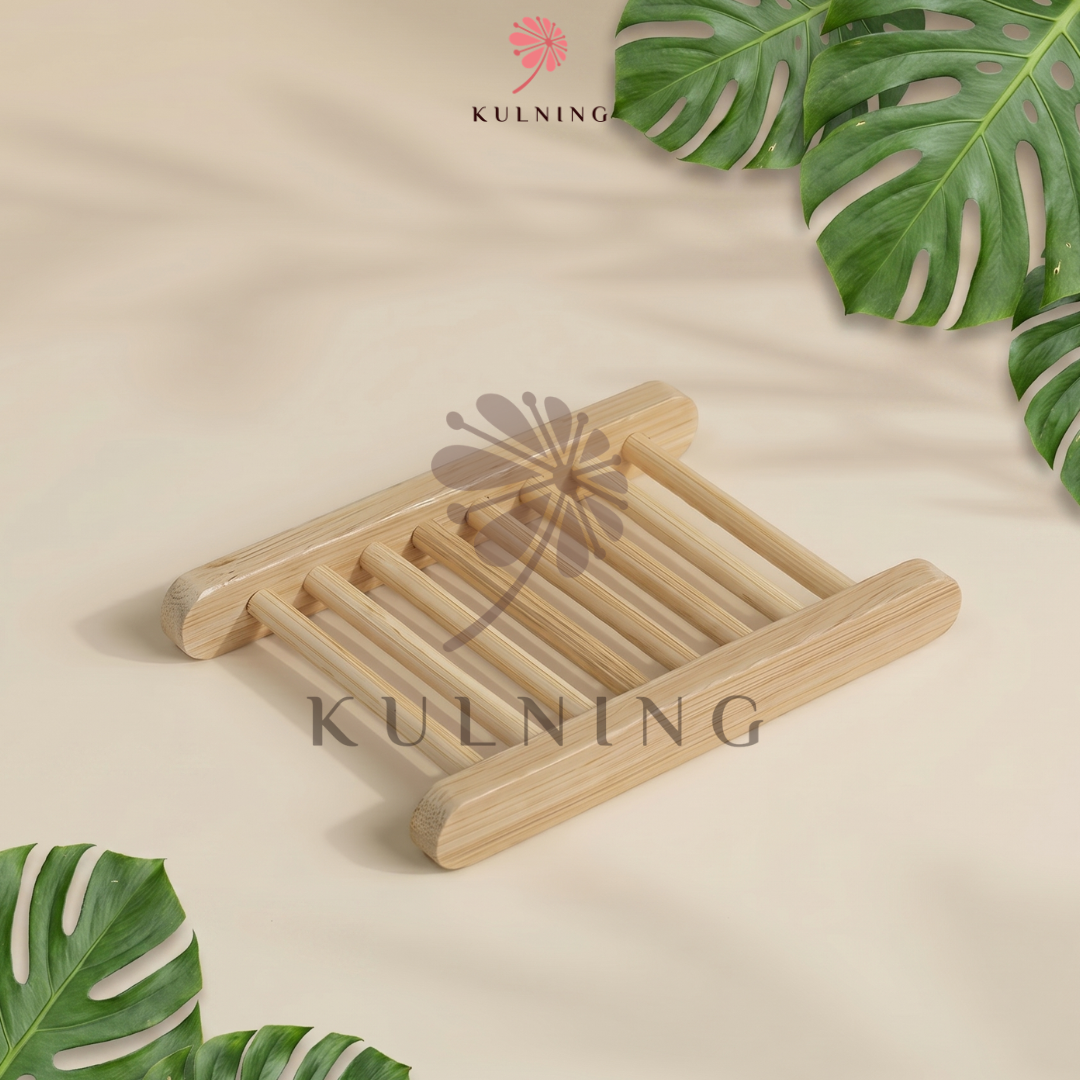 Tray Sabun Bambu Coating Kulning Beauty - Gambar 4