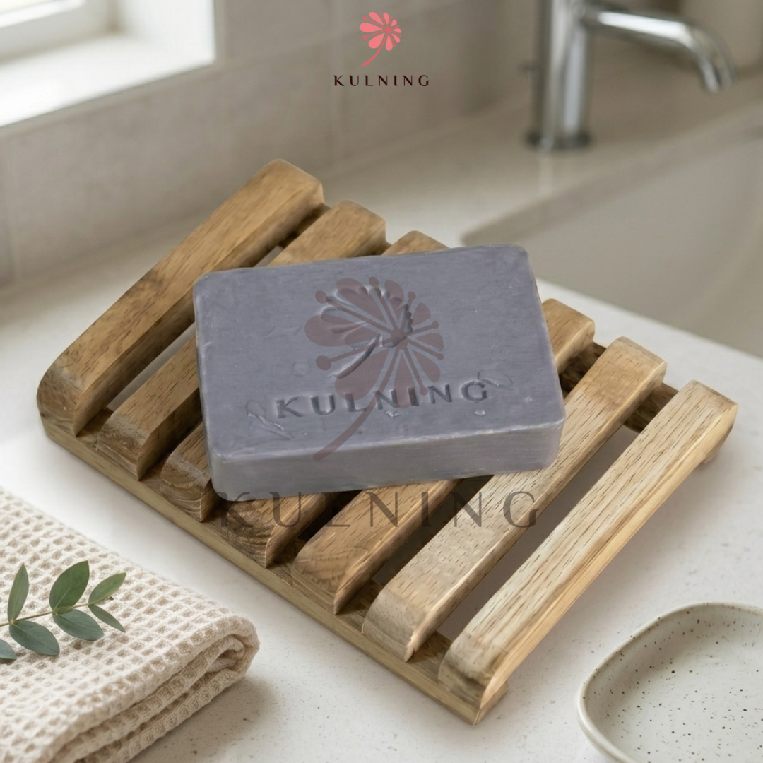 Tray Sabun Kayu Jati Kulning Beauty - Gambar 4